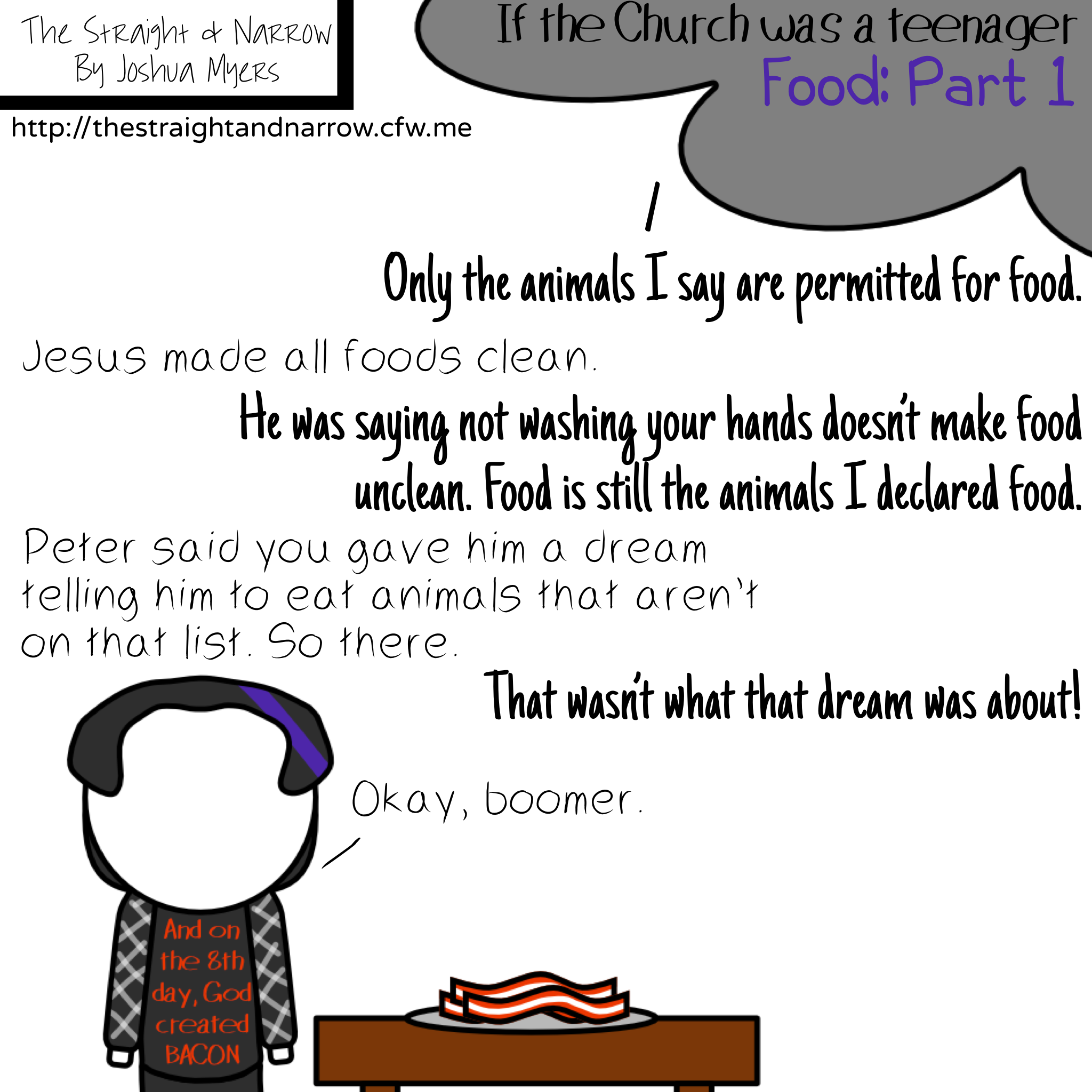 The Straight + Narrow - If The Church Was A Teenager: Food: Part 1