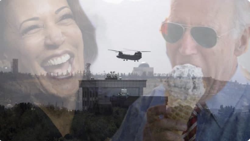 Kamala’s brain freezes like Biden… |