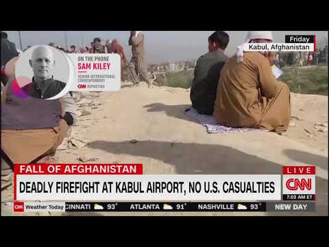 Sniper at Kabul Airport… |