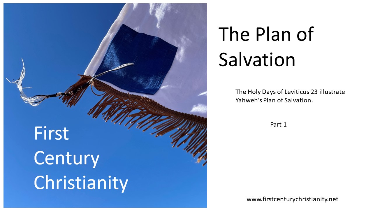 The Plan of Salvation part 1 - First Century Christianity