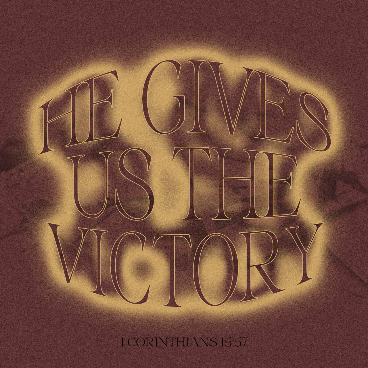 Qorintiyim Aleph (1 Corinthians) 15:57-58 But thanks to Elohim who gives us the overcoming through our Master יהושע Messiah. Therefore, my beloved brothers, be steadfast, immovable, always excelling in the work of the Master, knowing that you | The Scriptures 2009 (TS2009) | Download The Bible App Now