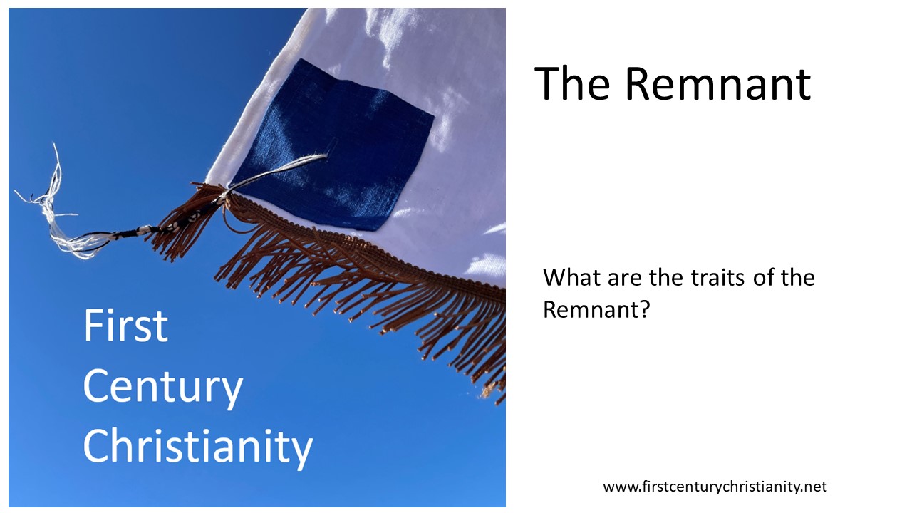 The Remnant - First Century Christianity