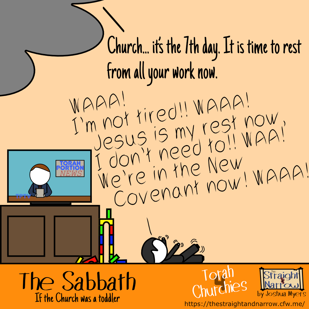 The Straight + Narrow - Torah 4 Churchies: The Sabbath - Toddler Church