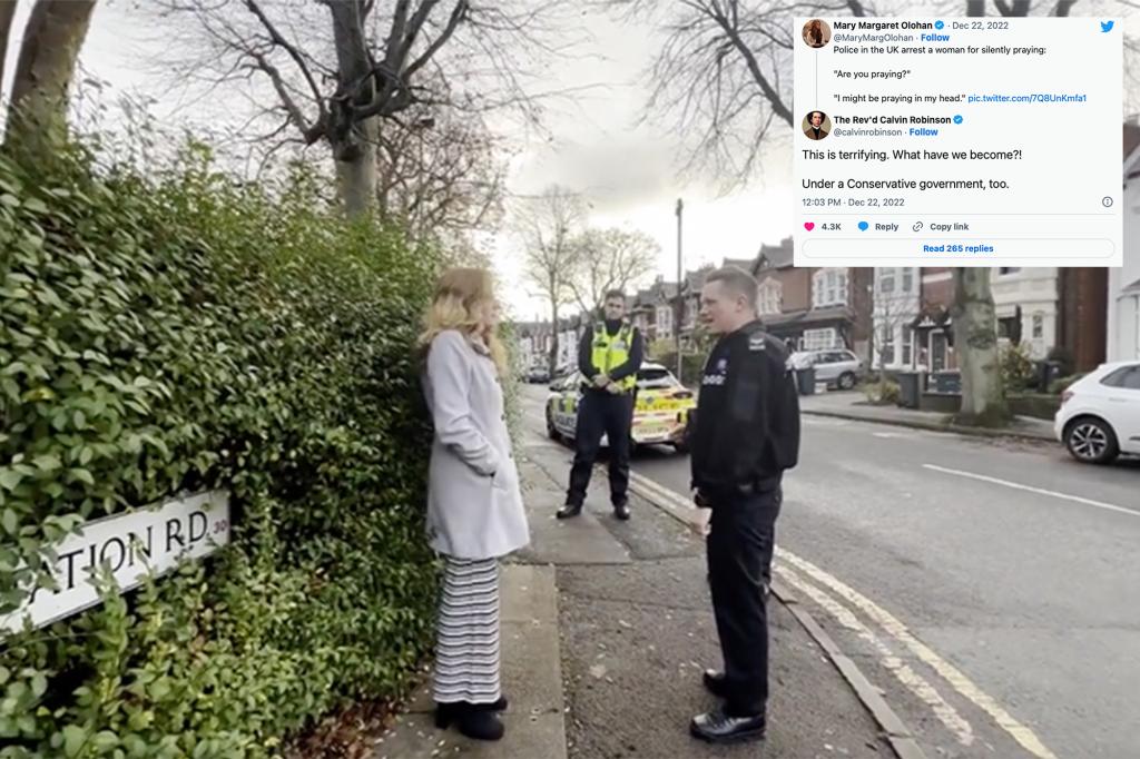 UK woman arrested for praying across from abortion clinic