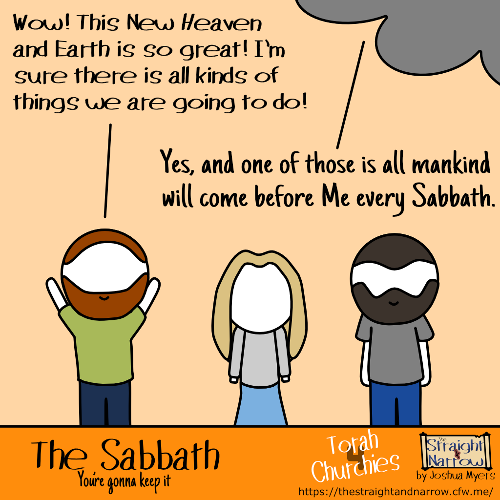 The Straight + Narrow - Torah 4 Chuchies: The Sabbath - You're gonna keep it