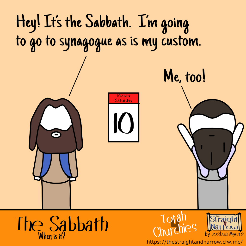 The Straight + Narrow - Torah 4 Churchies: The Sabbath - When is it?