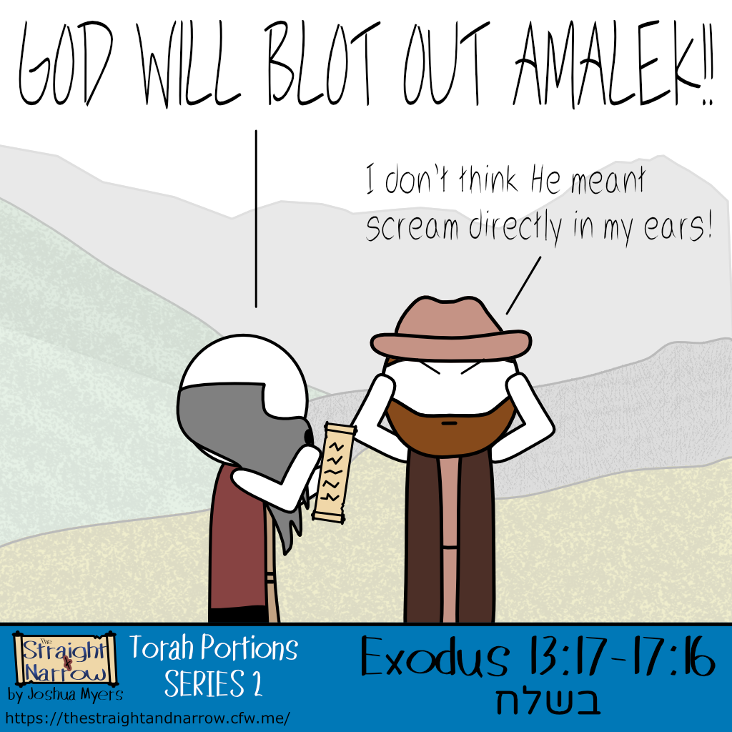 The Straight + Narrow - Torah Portions Series 2: בשלח (When he sent)