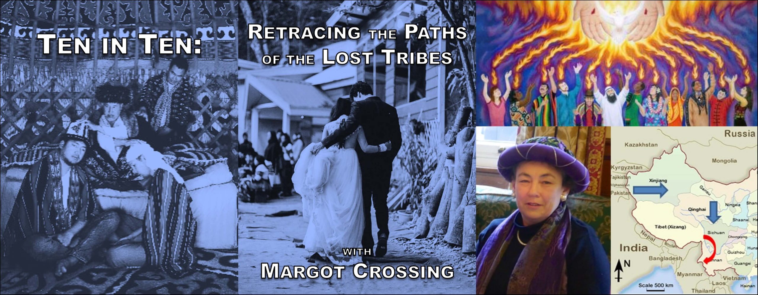 Reunion Roadmap 03/11/2023 – Ten in Ten: Retracing the Paths of the Lost Tribes with Margot Crossing, pt 1 - The Barking Fox