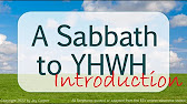 A Sabbath to the LORD: What is the Sabbath? - YouTube