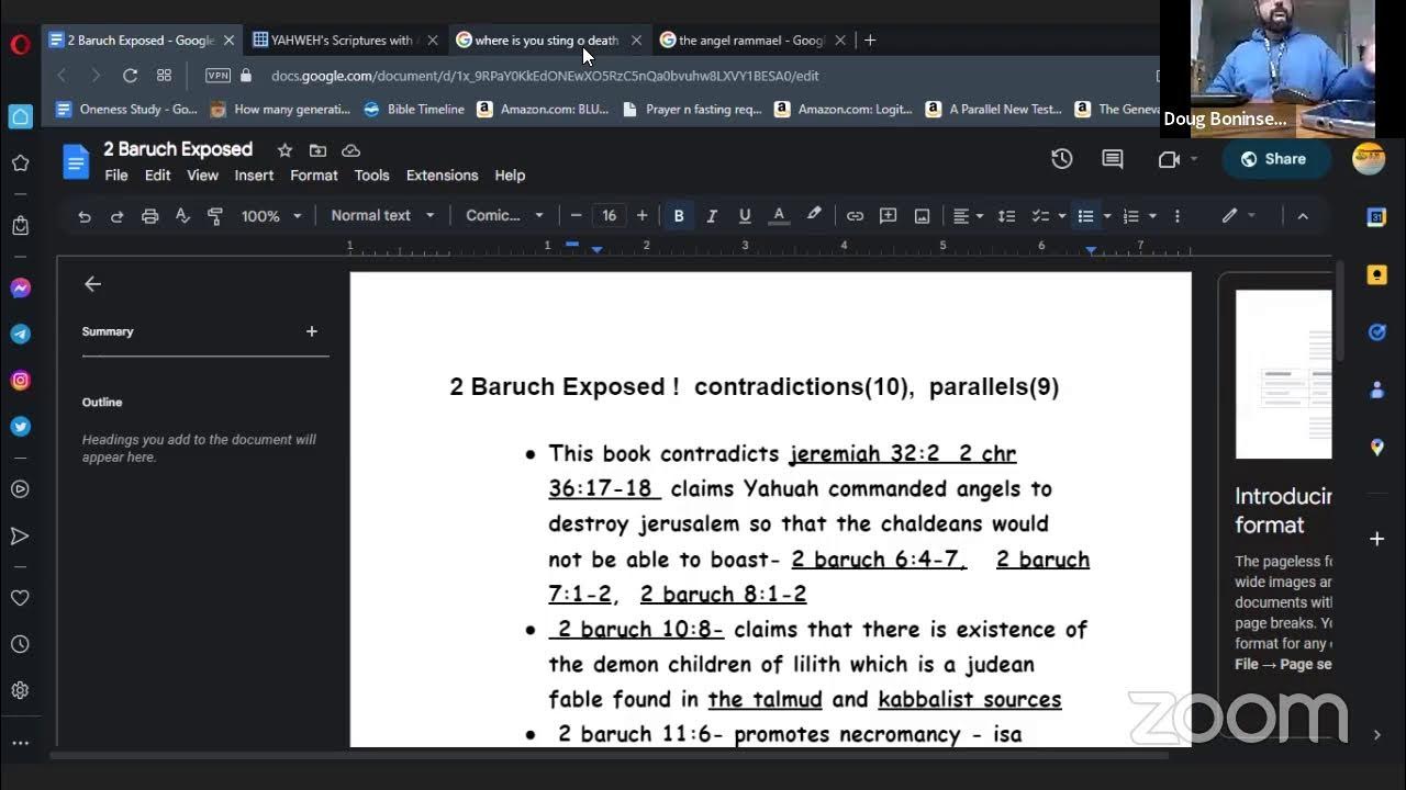 2 Baruch Exposed - YouTube