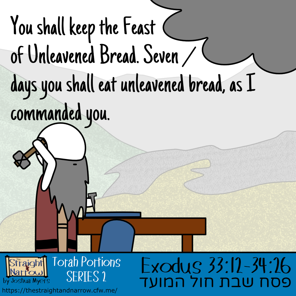 The Straight + Narrow - Torah Portions Series 2: פסח שבת חול המועד (Intermediate Day of Passover on Sabbath)