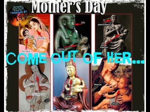 Mothers Day/Baby showers Exposed! #Paganism, #deu 12:4, #deu 12:32, #Queen of Heaven - YouTube