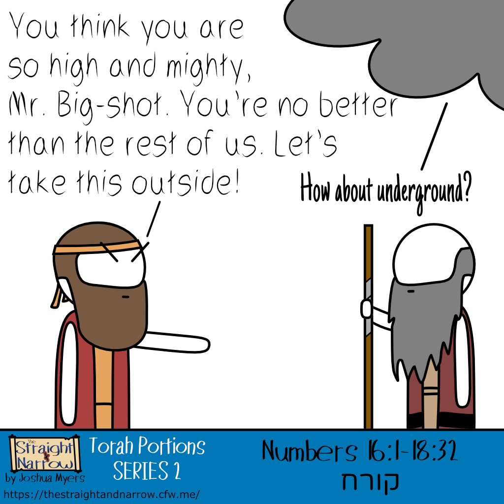 The Straight + Narrow - Torah Portions Series 2: קורח (Korah)