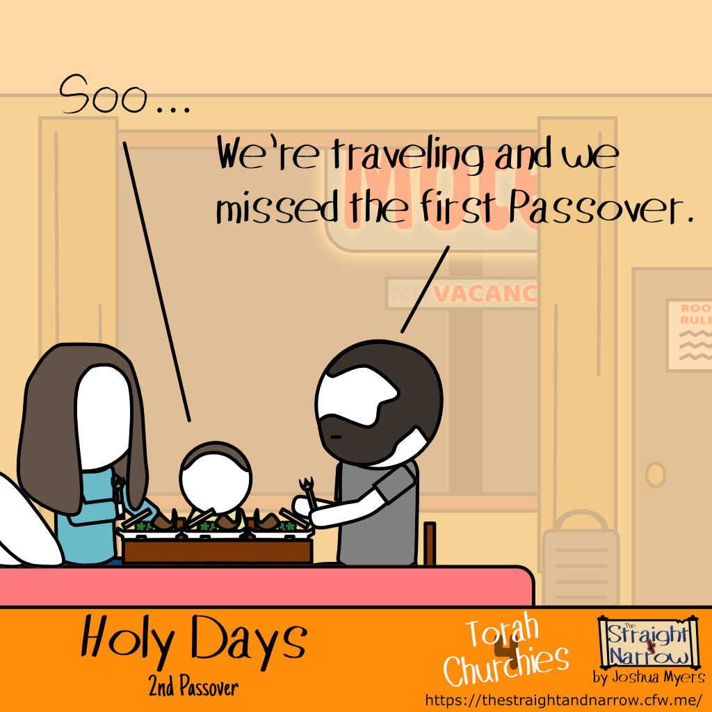 The Straight + Narrow - Torah 4 Churchies: Holy Days - 2nd Passover