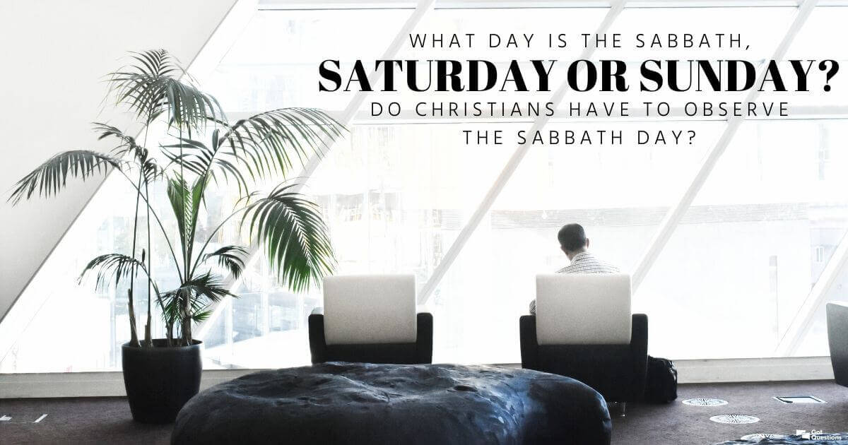 Is The Sabbath Sunday or Saturday? | Gleaning The Scriptures