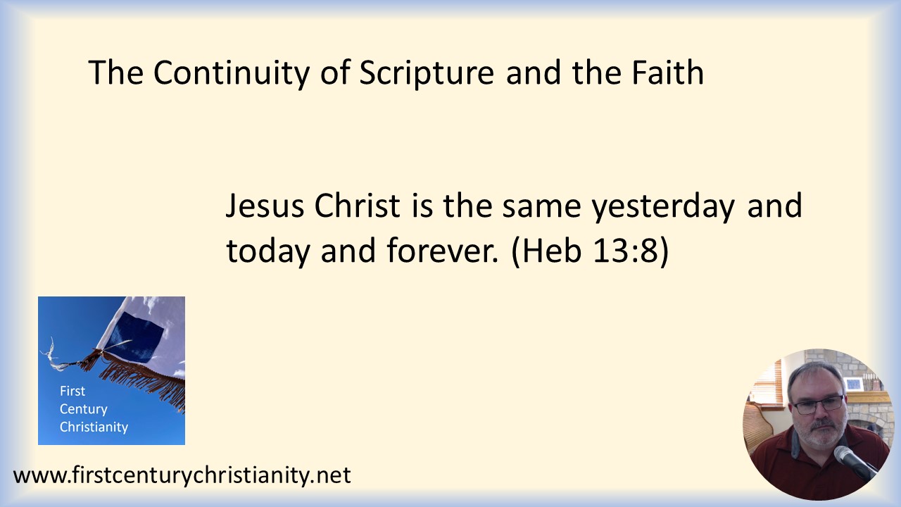 The Continuity of the Faith -