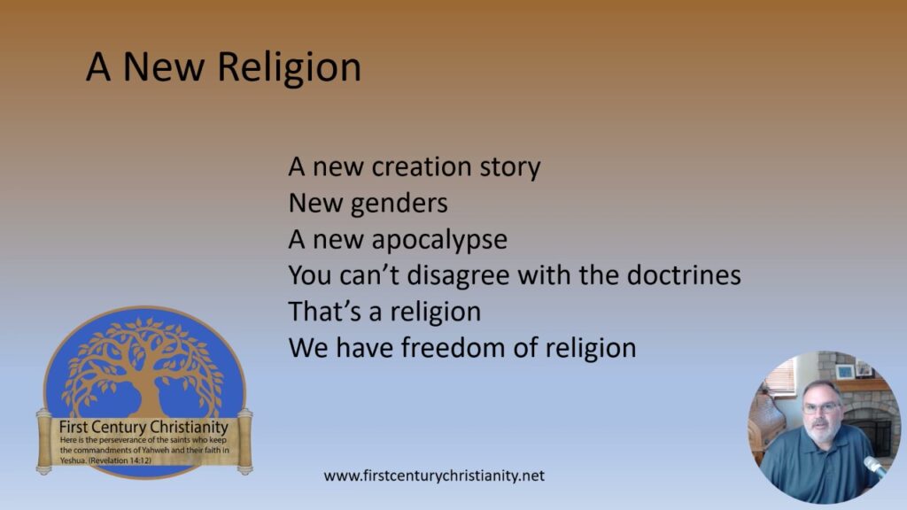 A New Religion - First Century Christianity