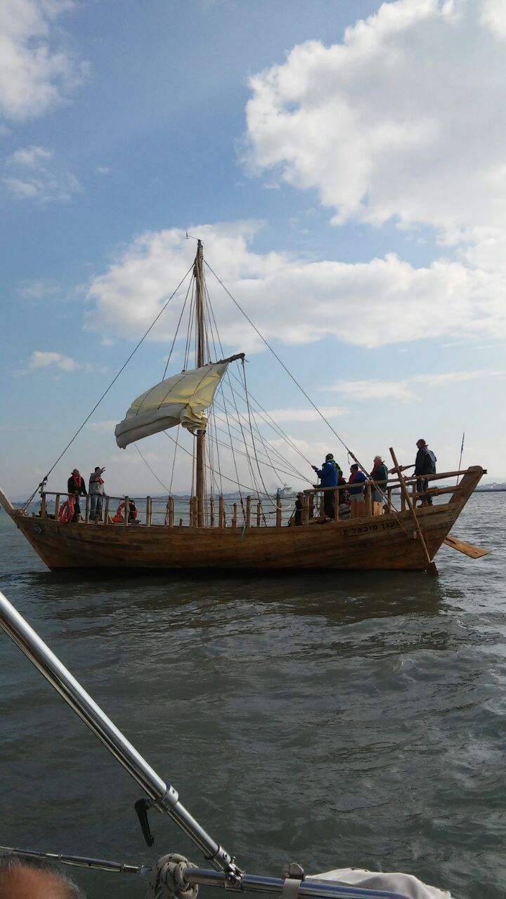 Replica of Ma'agan Michael ship sails again - ISRAEL21c