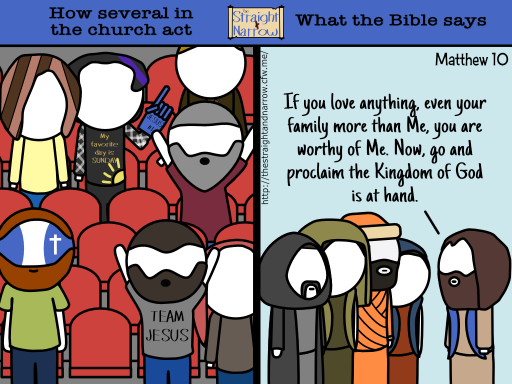 The Straight + Narrow - Church vs. Bible #072 - Are you just a fan?