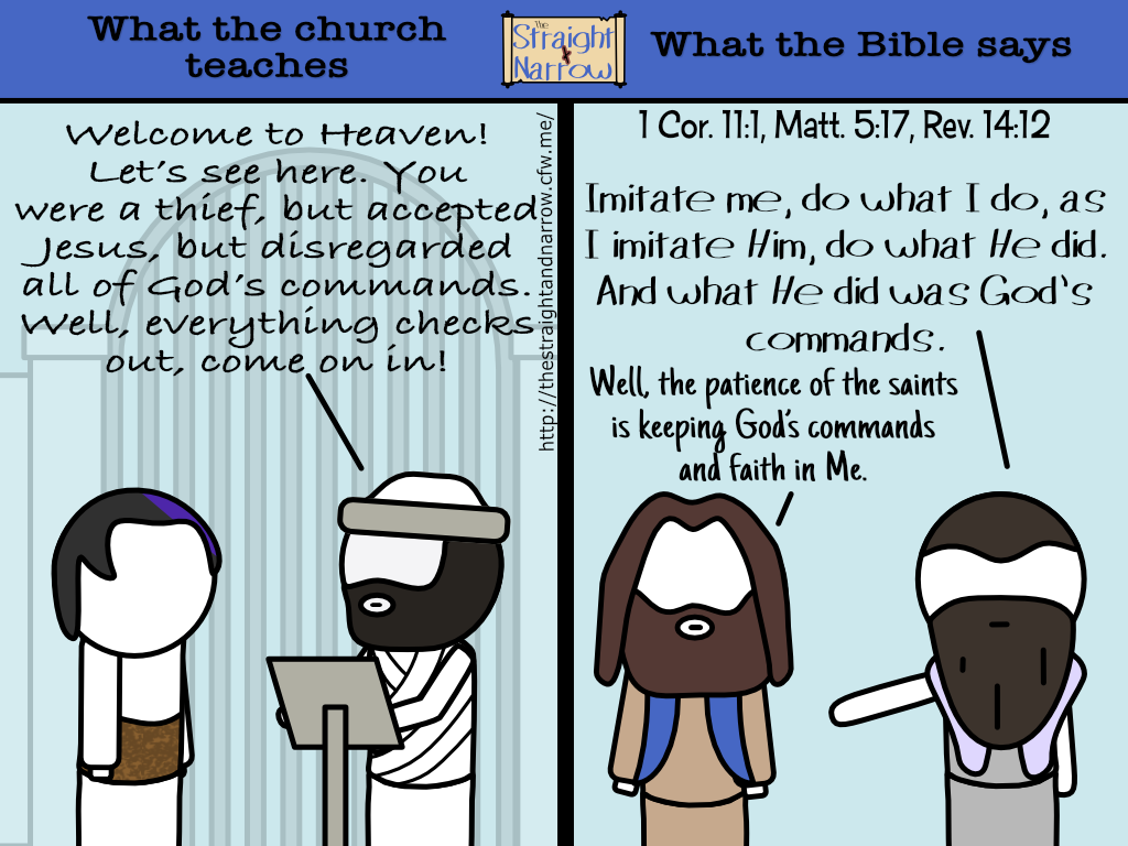 The Straight + Narrow - Church vs. Bible #070 - All you have to do?