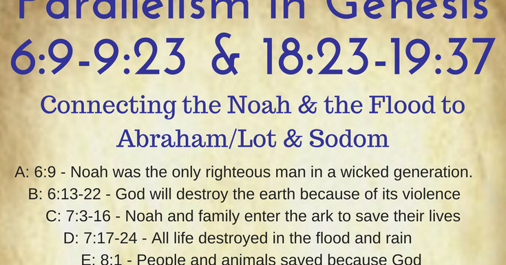 Soil from Stone: Thematic Connections between the Flood and Sodom